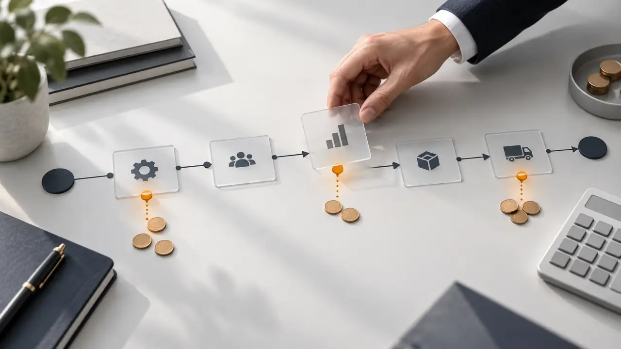 Analyse structurée des coûts et des processus d'une entreprise